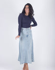 ROSIE SKIRT (BLUE) - Skirt - Yakira Bella