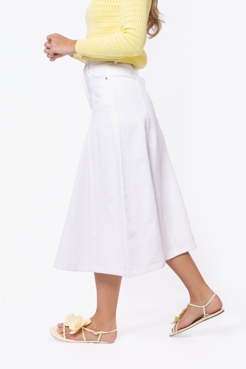 Rosie Skirt (White) - Skirt - Yakira Bella