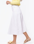 Rosie Skirt (White) - Skirt - Yakira Bella
