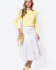 Rosie Skirt (White) - Skirt - Yakira Bella