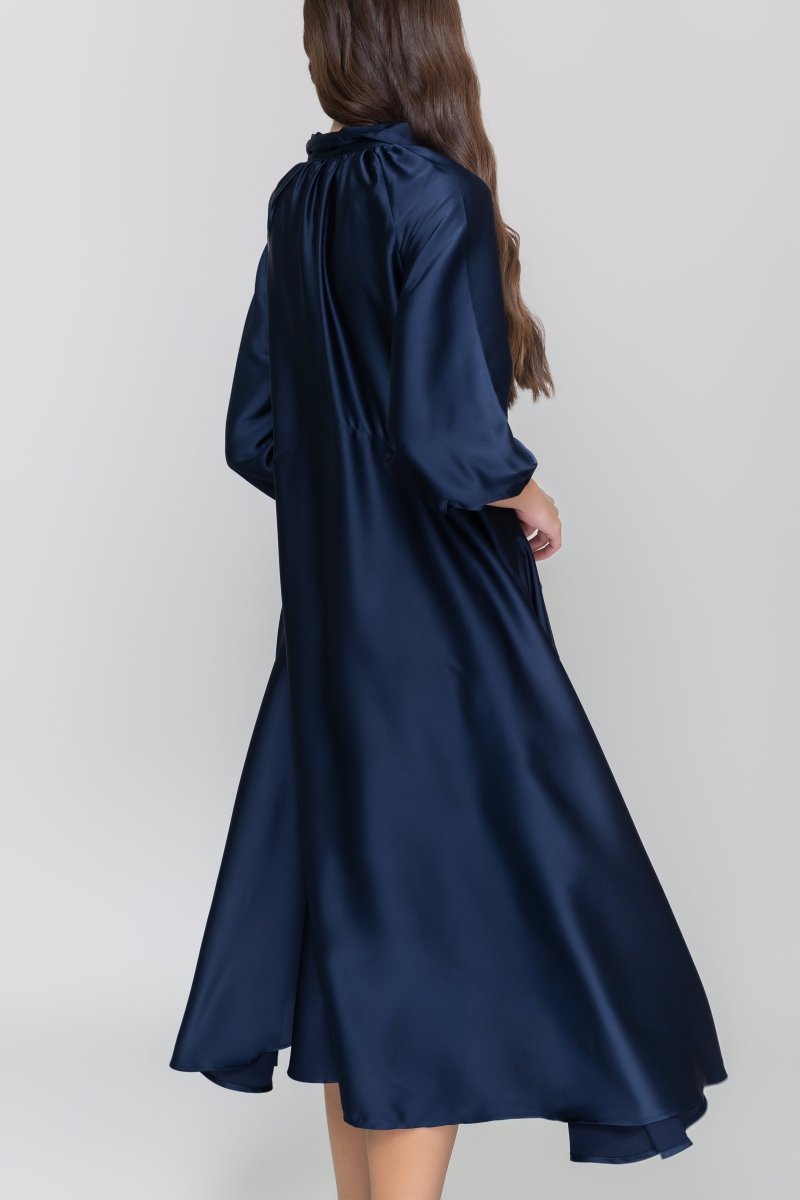 RUBY DRESS (NAVY) - Dress - Yakira Bella