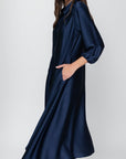 RUBY DRESS (NAVY) - Dress - Yakira Bella