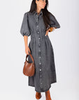 Ruth Dress (Black) - Dress - Yakira Bella