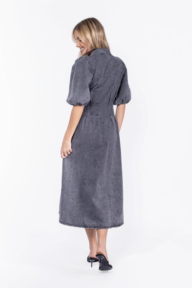 Ruth Dress (Black) - Dress - Yakira Bella