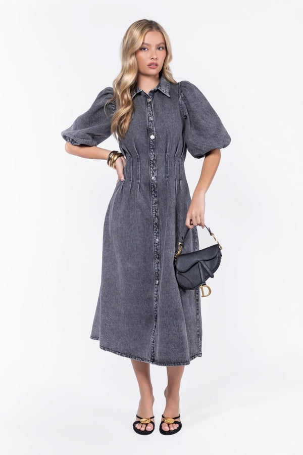 Ruth Dress (Black) - Dress - Yakira Bella