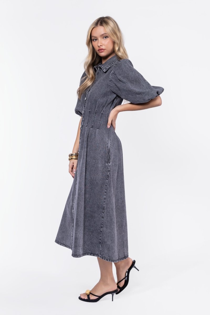 Ruth Dress (Black) - Dress - Yakira Bella