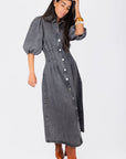 Ruth Dress (Black) - Dress - Yakira Bella