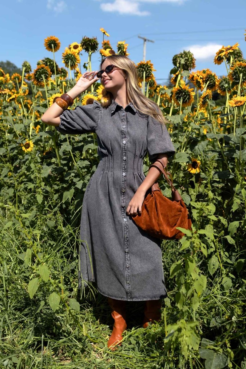 Ruth Dress (Black) - Dress - Yakira Bella