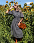 Ruth Dress (Black) - Dress - Yakira Bella