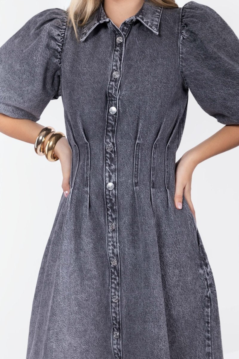 Ruth Dress (Black) - Dress - Yakira Bella