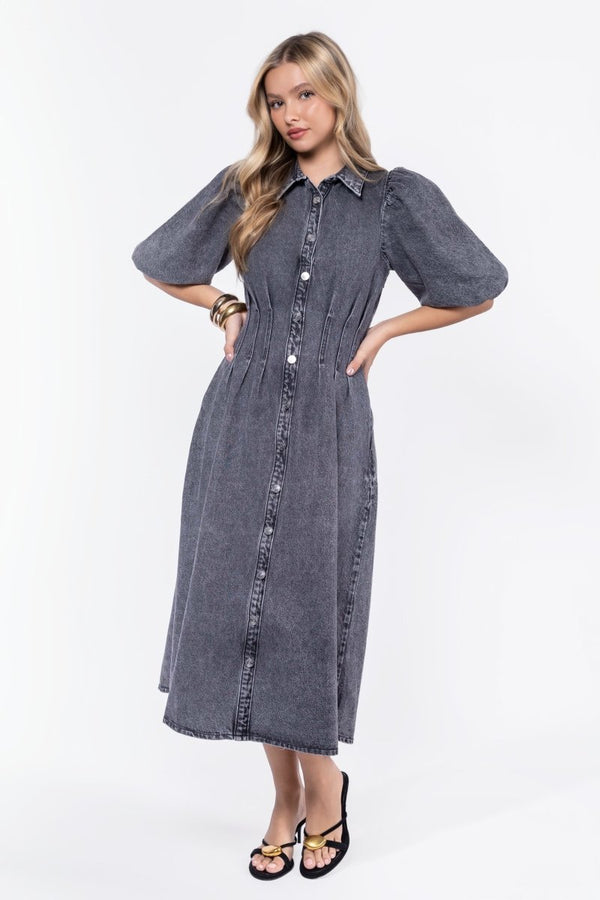 Ruth Dress (Black) - Dress - Yakira Bella