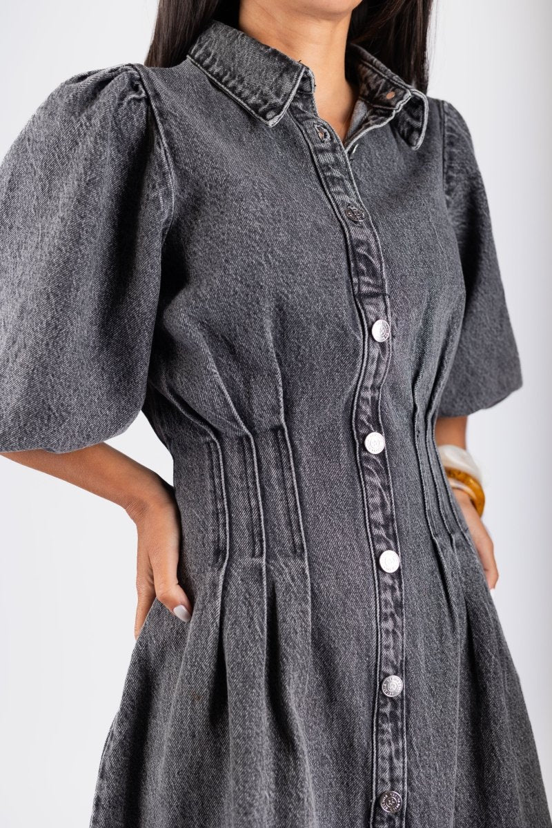 Ruth Dress (Black) - Dress - Yakira Bella