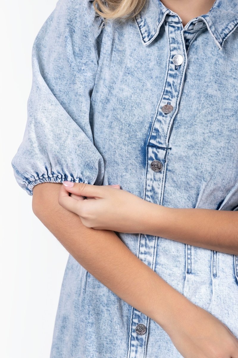 Ruth Dress (Blue) - Dress - Yakira Bella