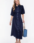 Ruth Dress (Navy) - Dress - Yakira Bella
