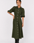 Ruth Dress (Olive Green) - Dress - Yakira Bella