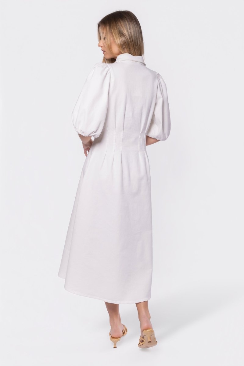 Ruth Dress (White) - Dress - Yakira Bella