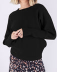 SAMANTHA TOP (BLACK) - Top - Yakira Bella