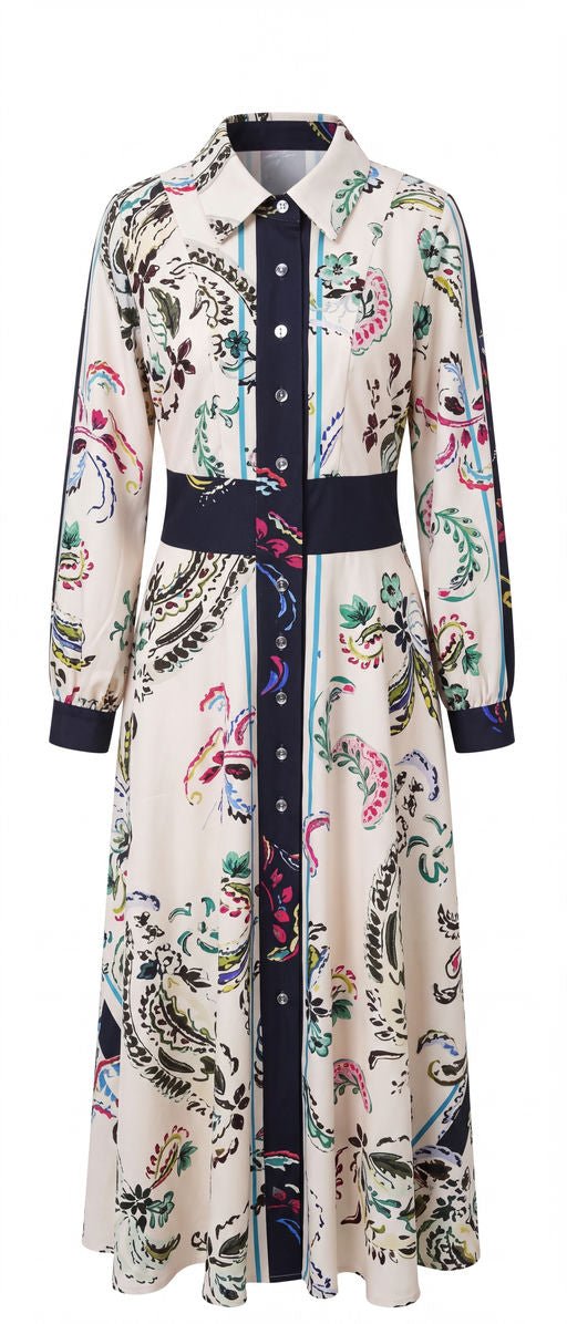 Sandra Dress (Ivory Ground) - Dress - Yakira Bella