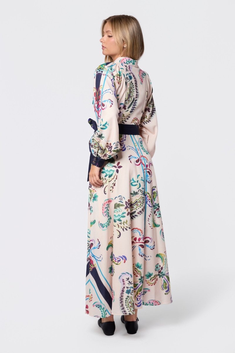 Sandra Dress (Ivory Ground) - Dress - Yakira Bella