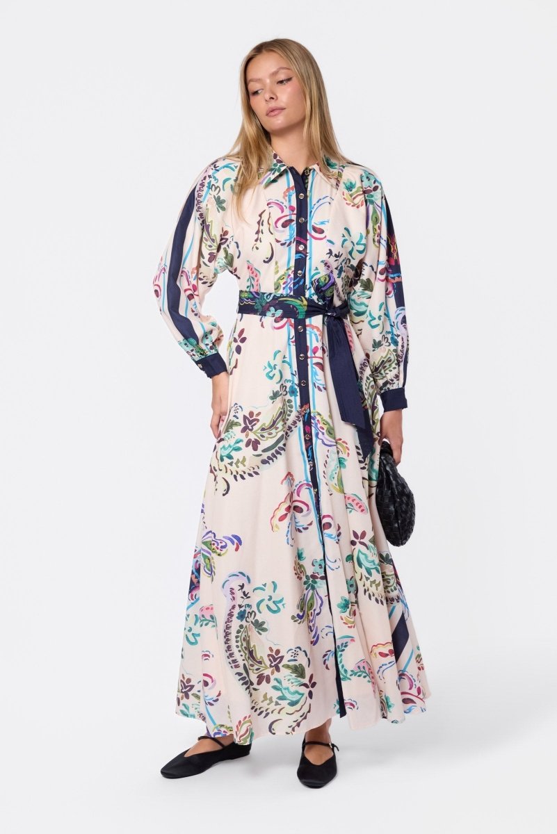 Sandra Dress (Ivory Ground) - Dress - Yakira Bella