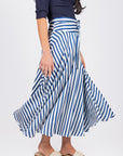 SANDY SKIRT (BLUE STRIPE) - Skirt - Yakira Bella