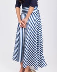 SANDY SKIRT (BLUE STRIPE) - Skirt - Yakira Bella