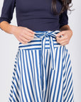 SANDY SKIRT (BLUE STRIPE) - Skirt - Yakira Bella