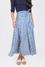 SANDY SKIRT (BLUE STRIPE) - Skirt - Yakira Bella