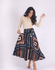 SANDY SKIRT (BROWN MULTI) - Skirt - Yakira Bella