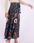 SANDY SKIRT (BROWN MULTI) - Skirt - Yakira Bella