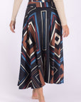 SANDY SKIRT (BROWN MULTI) - Skirt - Yakira Bella