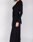 SARAH DRESS (BLACK) - Dress - Yakira Bella