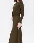 SARAH DRESS (OLIVE) - Dress - Yakira Bella