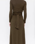 SARAH DRESS (OLIVE) - Dress - Yakira Bella