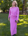 Sari Set (Pink) - Top - Yakira Bella
