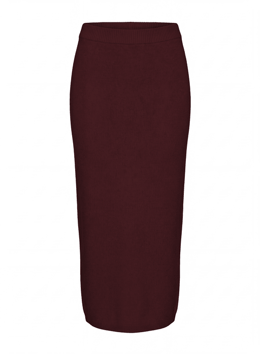 Sari Skirt (Burgundy) - Skirt - Yakira Bella
