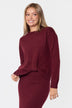 Sari Top (Burgundy)