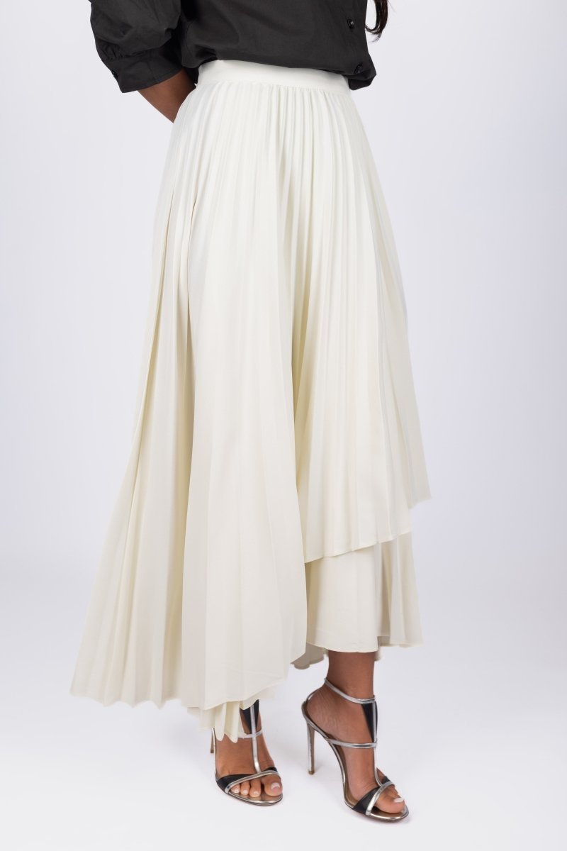 SCARLETT SKIRT (LIGHT BEIGE) - Skirt - Yakira Bella