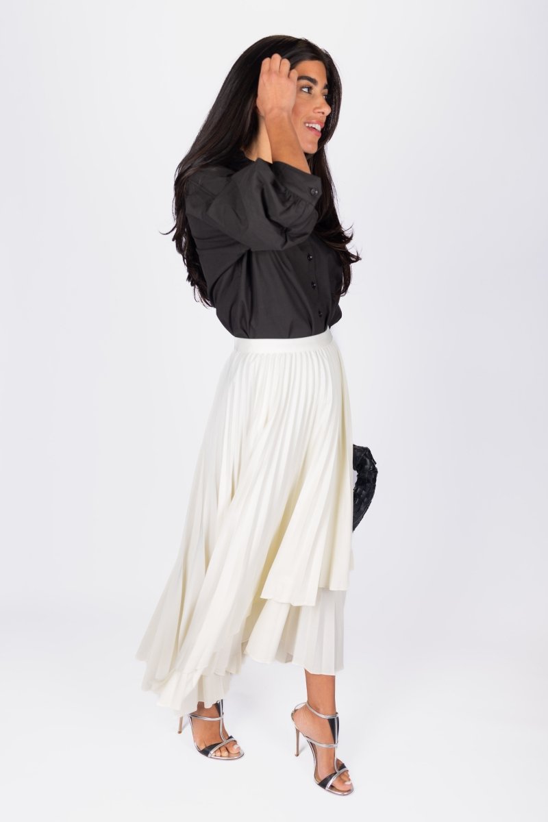 SCARLETT SKIRT (LIGHT BEIGE) - Skirt - Yakira Bella