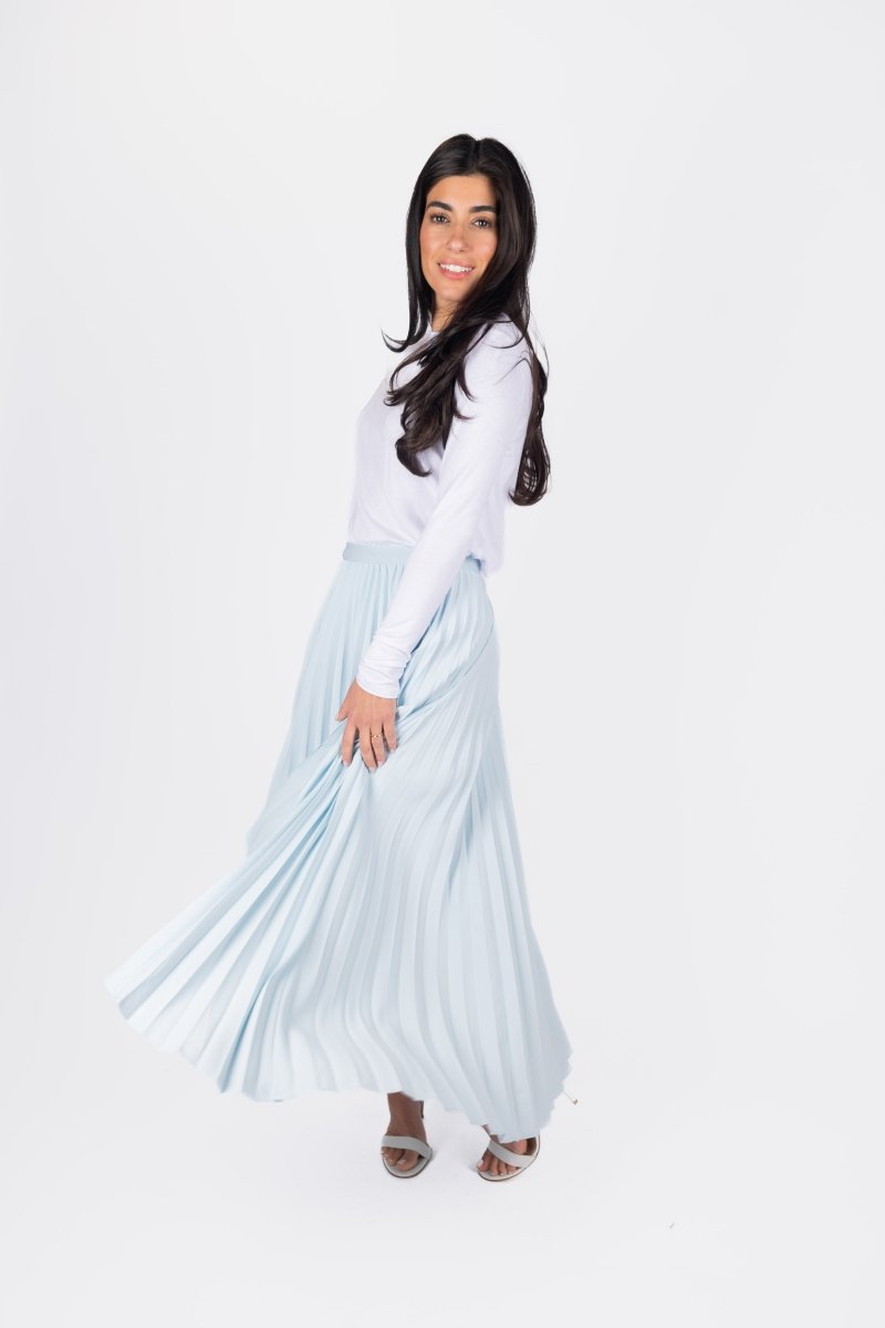 Scarlett Skirt (Light Blue) – Yakira Bella