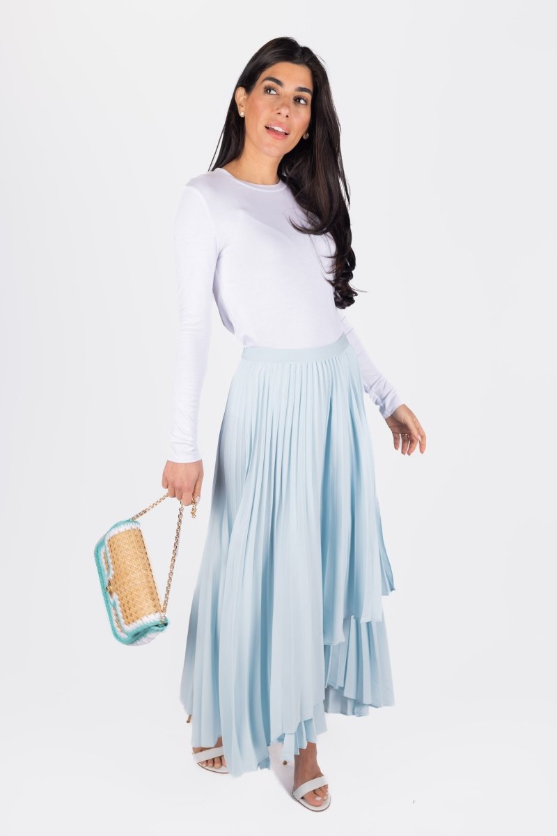 SCARLETT SKIRT (LIGHT BLUE) - Skirt - Yakira Bella