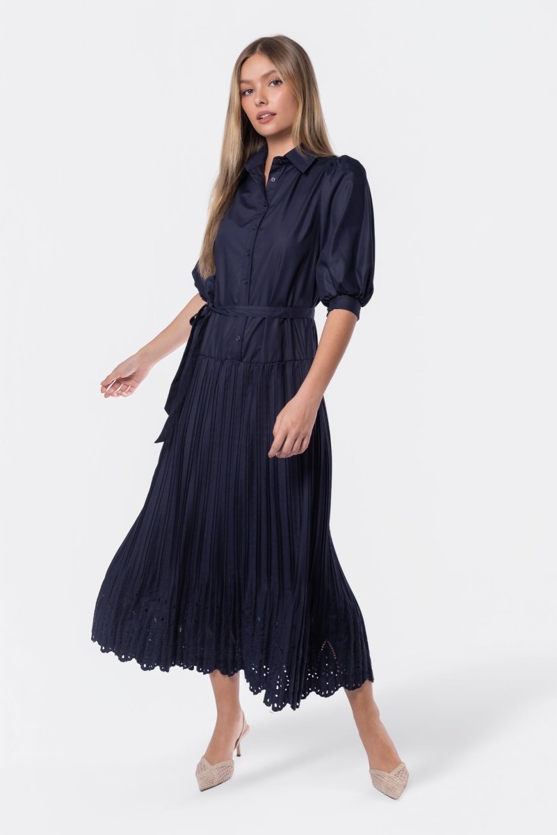 Selah Dress (Navy) - Dress - Yakira Bella