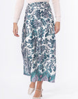 Selena Skirt (Green Pattern) - Skirt - Yakira Bella