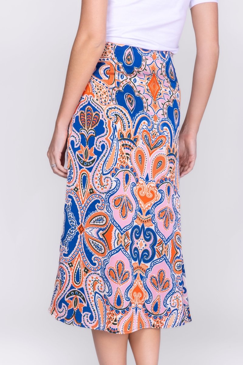 SERENA SKIRT (BLUE/WHITE) - Skirt - Yakira Bella