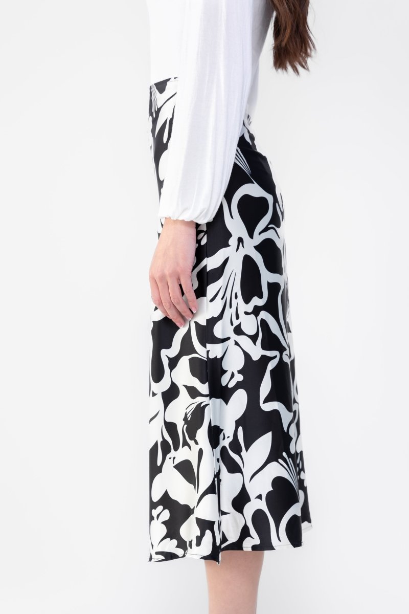 SERENA SKIRT (IVORY/BLACK) - Skirt - Yakira Bella