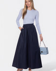 Serin Skirt (Navy) - Skirt - Yakira Bella