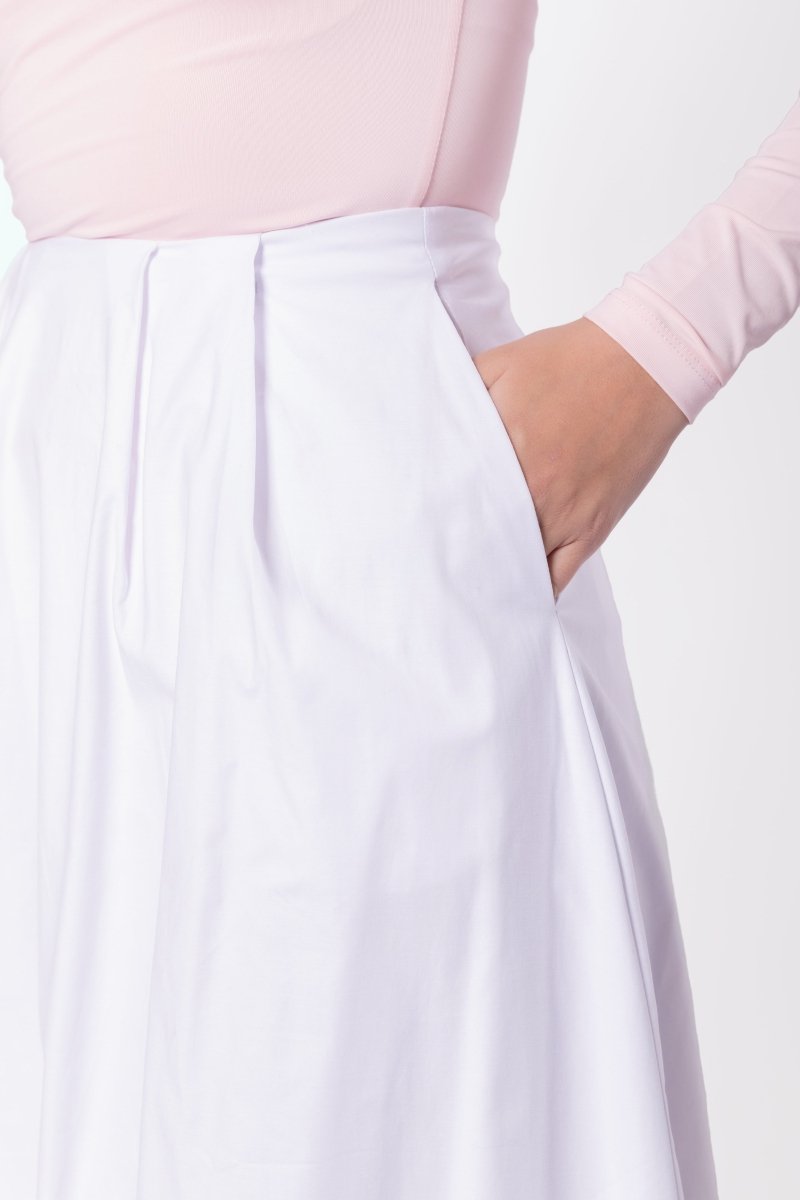 Serin Skirt (White) - Skirt - Yakira Bella