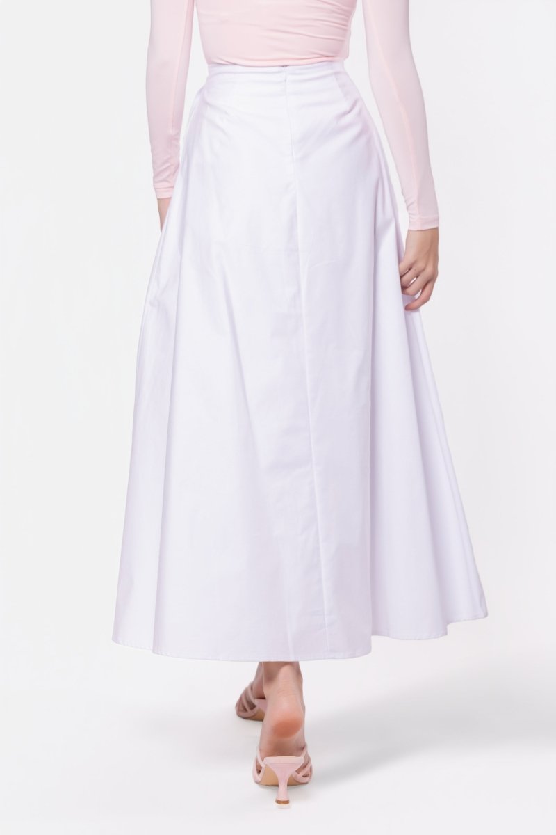 Serin Skirt (White) - Skirt - Yakira Bella