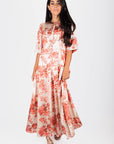 Shana Dress (Beige Pattern) - Dress - Yakira Bella
