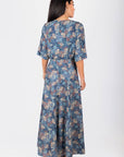 Shana Dress (Blue Pattern) - Dress - Yakira Bella